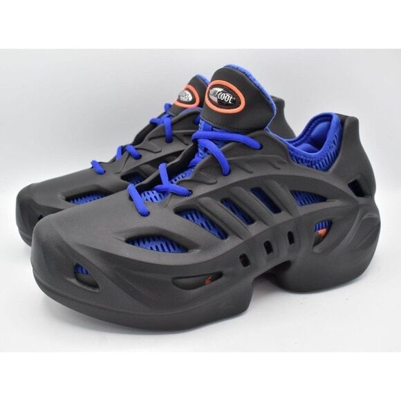 Adidas Originals Men Size 10 AdiFom Climacool Blue Core Black Grey Sneakers Shoe